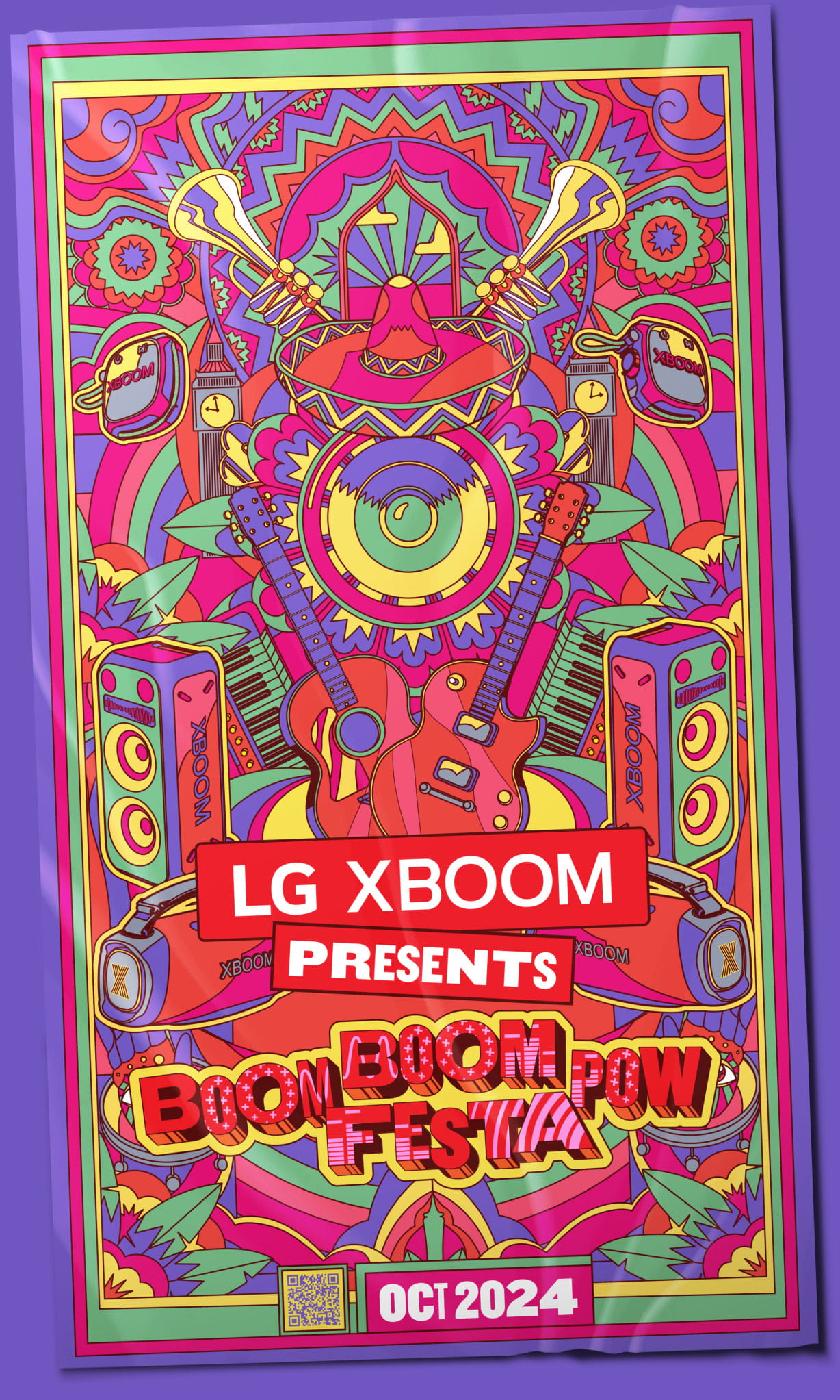 LG XBOOM PRESENTS - BOOM BOOM POW FESTA - OCT 2024